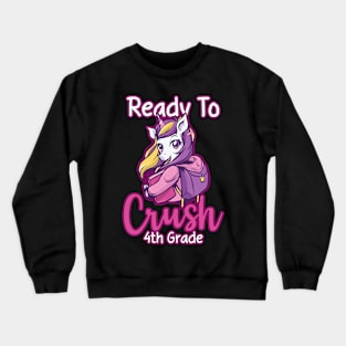 Ready To Crush 5th Grade Elementary School Crewneck Sweatshirt